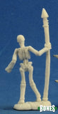 Skeleton Warrior Spearman (3): Bones RPR 77244