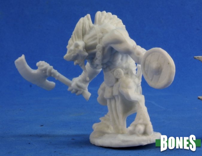 Gnoll Warrior: Bones RPR 77388