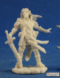 Arael, Half Elf Cleric: Pathfinder Bones RPR 89028