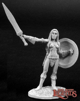 Tana, Female Barbarian: Dark Heaven Legends RPR 02773