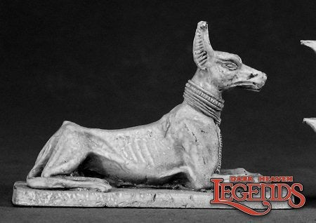 Egyptian Jackal Statue: Dark Heaven Legends RPR 03008