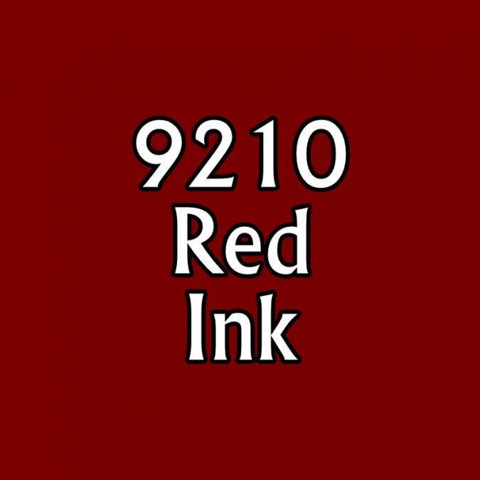 Red Ink: MSP Core Colors RPR 09210