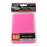 Monster Sleeves (50): Glossy Finish - Pink SDI MSL-LGN_PNK