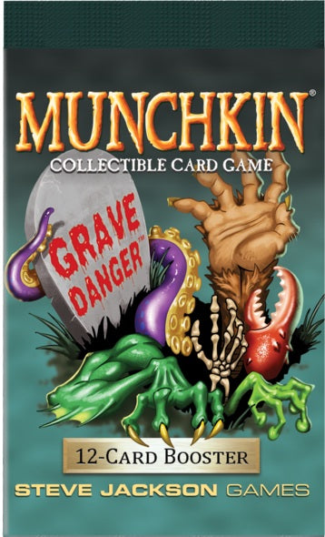 Munchkin Collectible Card Game - Grave Danger Booster SJG 4513