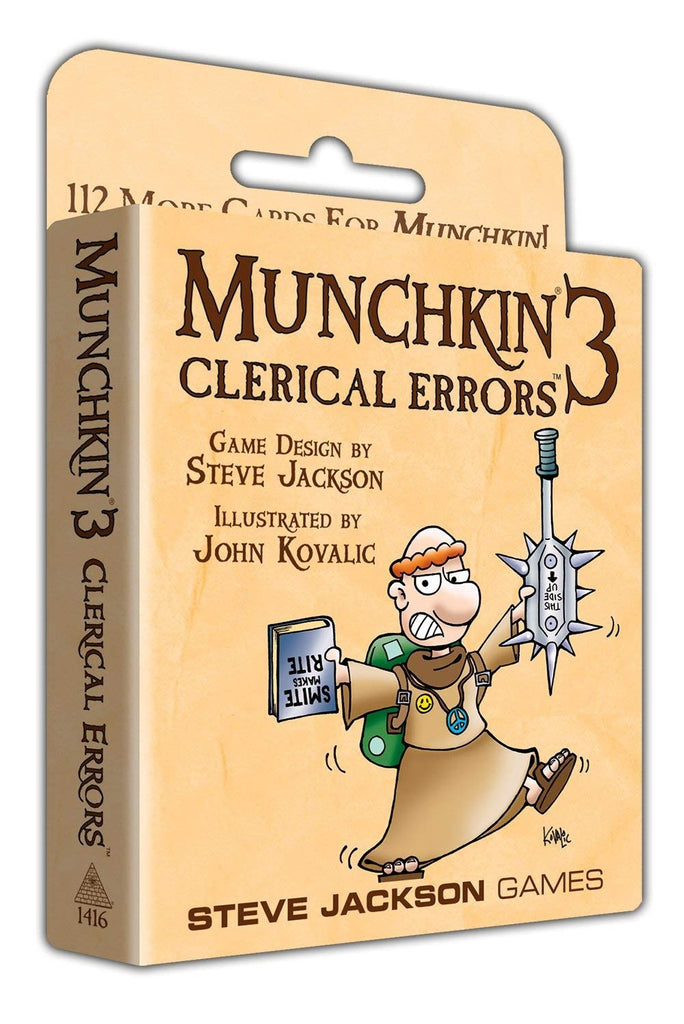 Munchkin 3 - Clerical Errors SJG 1416