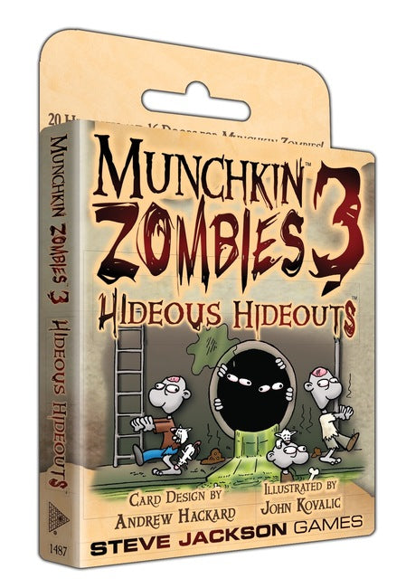 Munchkin Zombies 3 - Hideous Hideouts SJG 1487