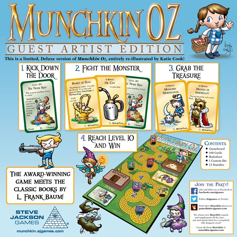 Munchkin Oz Guest Artist Edition SJG 1542