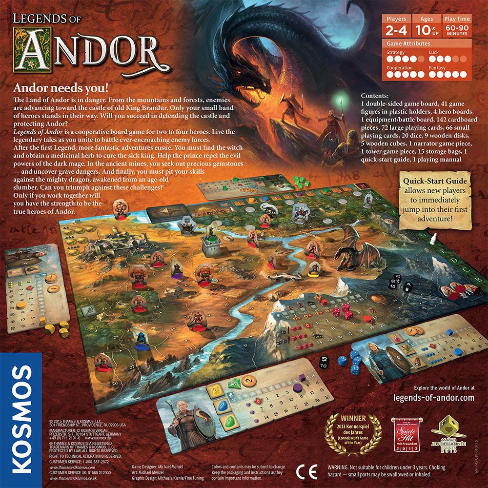 Legends of Andor (Base Game) TAK 691745