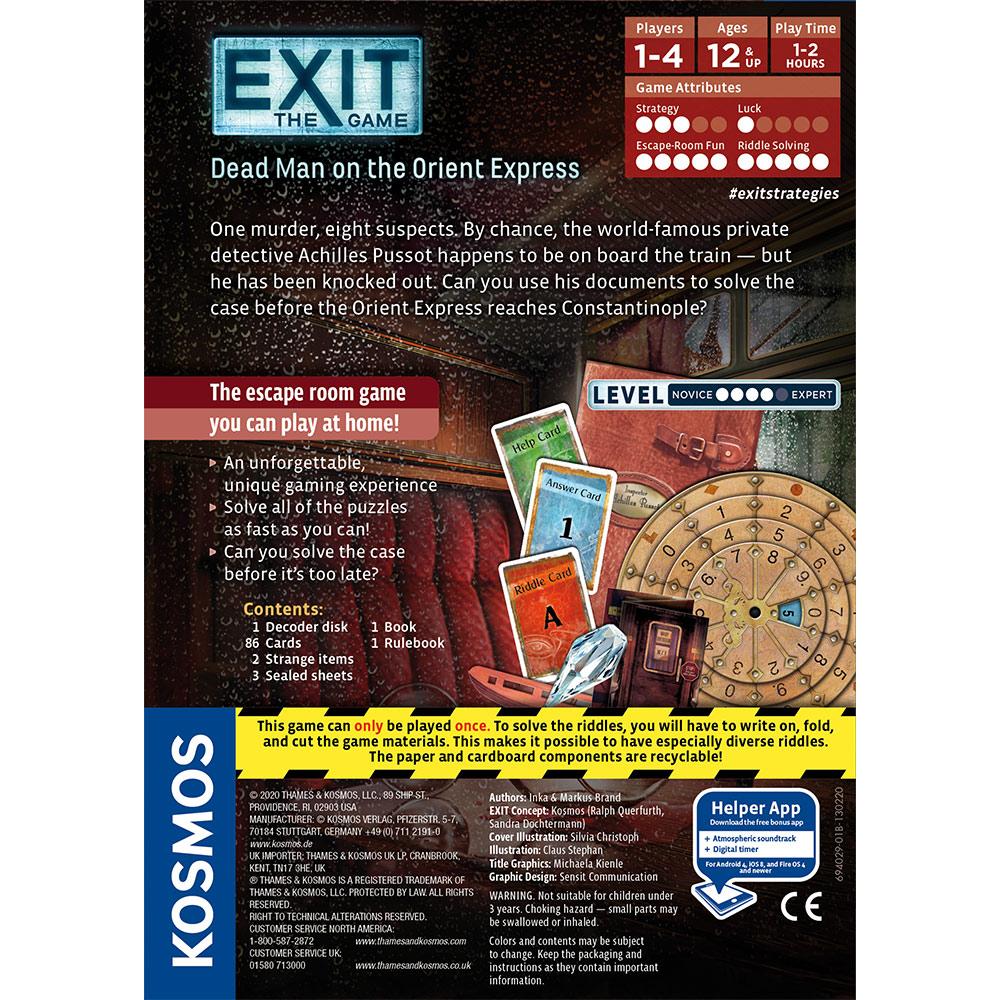 EXIT: Dead Man on the Orient Express TAK 694029