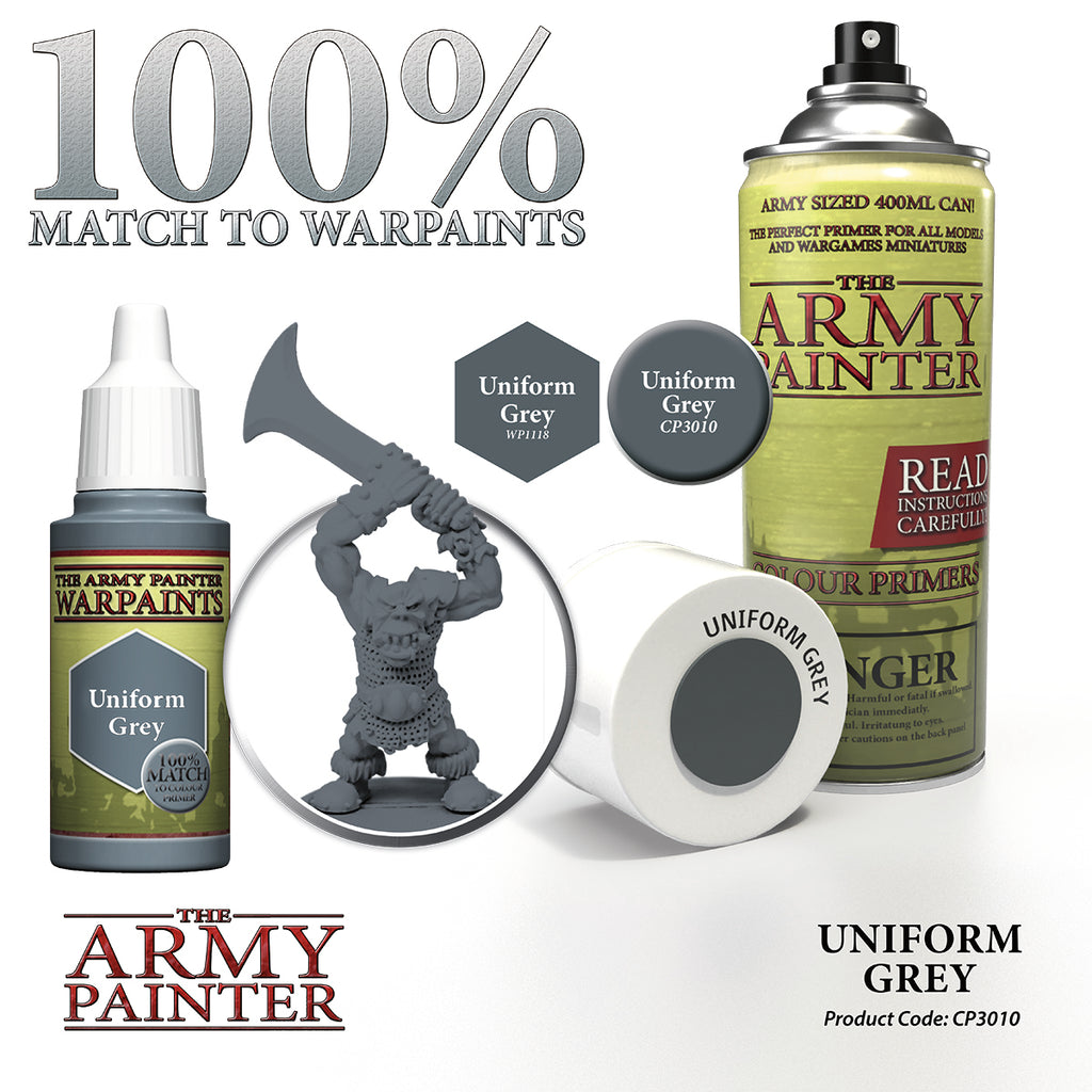 Uniform Grey : Colour Primers TAP CP3010 – The Hidden Lair