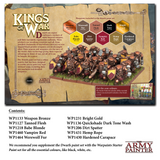 Kings of War - Dwarfs Paint Set (10): License Warpaints TAP WP8015