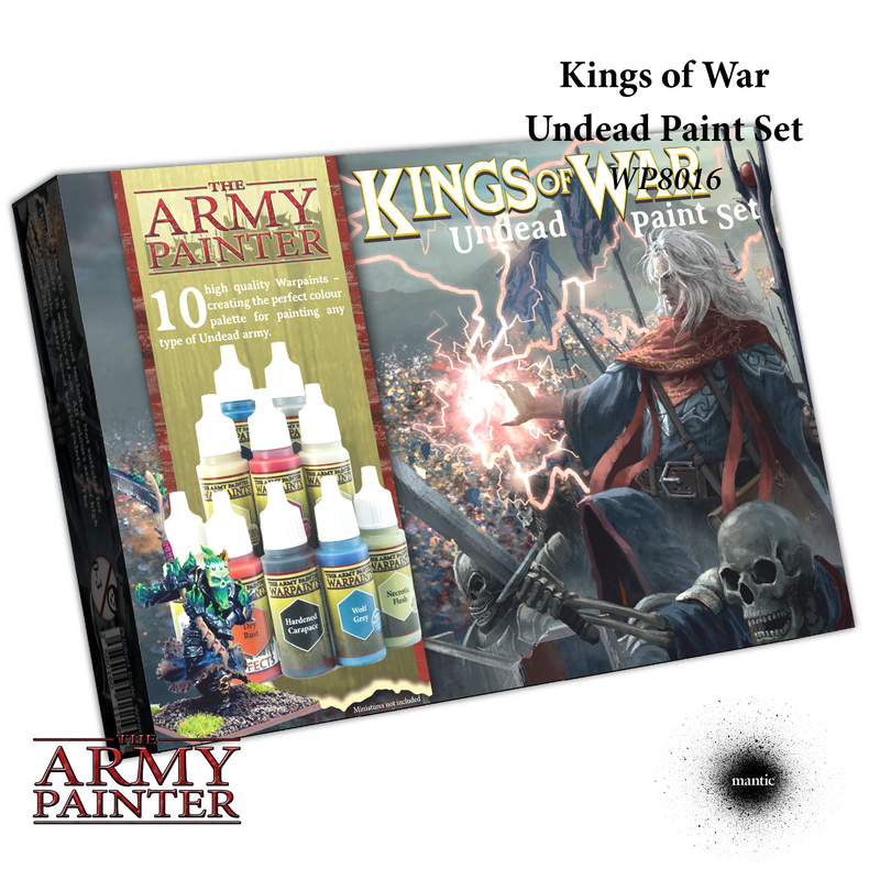 Kings of War - Undead Paint Set (10): License Warpaints TAP WP8016