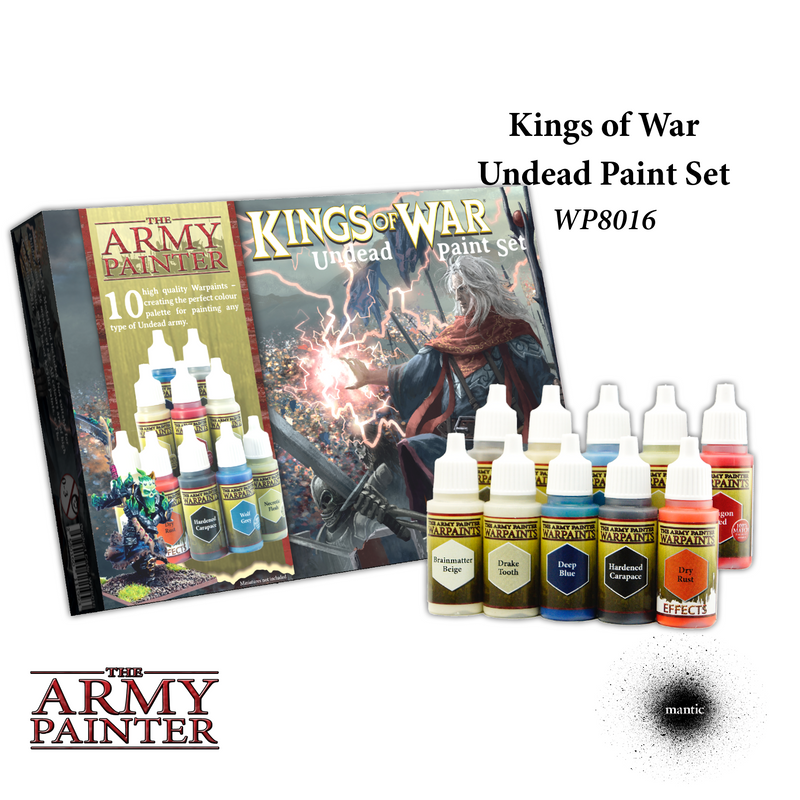 Kings of War - Undead Paint Set (10): License Warpaints TAP WP8016