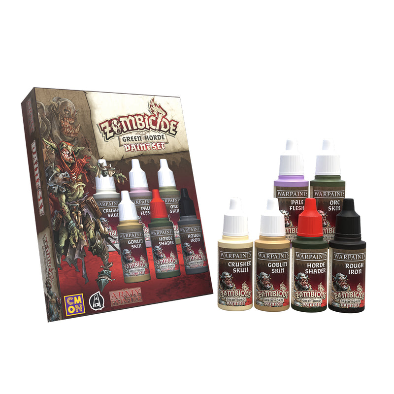 Zombicide Green Horde Paint Set: Zombicide Warpaints TAP WP8031