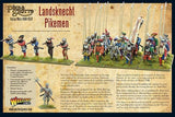 Landsknechts Pikemen (Plastic Boxset): Pike & Shotte WLG 202016001