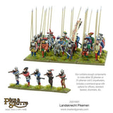 Landsknechts Pikemen (Plastic Boxset): Pike & Shotte WLG 202016001