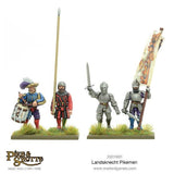 Landsknechts Pikemen (Plastic Boxset): Pike & Shotte WLG 202016001