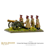 Crimean War Russian Foot Artillery With 12-Pdr Cannon: Black Powder WLG 303013815