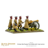 Crimean War Russian Foot Artillery With 12-Pdr Cannon: Black Powder WLG 303013815