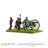 Crimean War British Royal Artillery with 9-PDR Cannon: Black Powder WLG 303013816