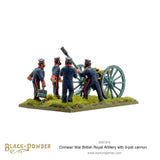 Crimean War British Royal Artillery with 9-PDR Cannon: Black Powder WLG 303013816