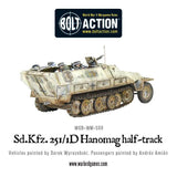 Sd.Kfz 251/1 Ausf D Halftrack Plastic Box Set: Bolt Action WLG 402012003