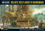 Sd.Kfz 251/1 Ausf D Halftrack Plastic Box Set: Bolt Action WLG 402012003