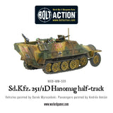 Sd.Kfz 251/1 Ausf D Halftrack Plastic Box Set: Bolt Action WLG 402012003