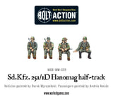 Sd.Kfz 251/1 Ausf D Halftrack Plastic Box Set: Bolt Action WLG 402012003