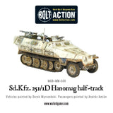 Sd.Kfz 251/1 Ausf D Halftrack Plastic Box Set: Bolt Action WLG 402012003