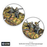 Flammpanzerwagen Sd.Kfz 251/16 Ausf D (Plastic Box): Bolt Action WLG 402012006