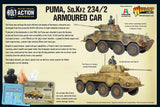 Puma Sd.Kfz 234/2 Armoured Car: Bolt Action WLG 402012009