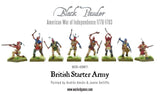 American War Of Independence British Army Starter Set: Black Powder WLG WGR-ARMY1