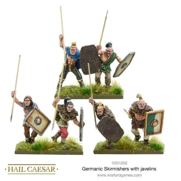 Germanic Skirmishers with Javelins: Hail Caesar WLG 103012002