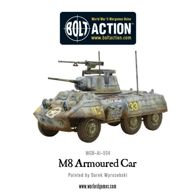 M8/M20 Greyhound Scout Car: Bolt Action WLG 402013005