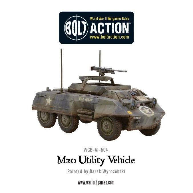 M8/M20 Greyhound Scout Car: Bolt Action WLG 402013005