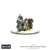 German Heer Medium Mortar team (Winter): Bolt Action WLG 403012004