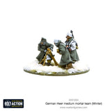 German Heer Medium Mortar team (Winter): Bolt Action WLG 403012004