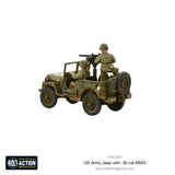 US Army Jeep with 30 Cal MMG: Bolt Action WLG 403213001