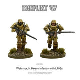 German Heavy Infantry with LMGs: Konflikt '47 WLG 453010204