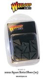 20mm Square Slotted Bases (20): Warlord Games WLG WG-BASE-22