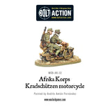 Afrika Korps Kradschutzen Motorcycle: Bolt Action WLG WGB-AK-22