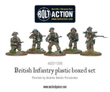 WWII British Infantry Plastic Boxed Set: Bolt Action WLG WGB-BI-01