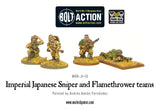 Imperial Japanese Sniper and Flamethrower Teams: Bolt Action WLG WGB-JI-32