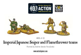 Imperial Japanese Sniper and Flamethrower Teams: Bolt Action WLG WGB-JI-32