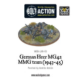 German Heer MG42 HMG Team (1943-45): Bolt Action WLG WGB-LHR-03