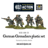 German Grenadiers Plastic Box Set: Bolt Action WLG WGB-WM-09