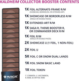 Magic: The Gathering CCG: Kaldheim Collector Booster (12) WOC C76130000