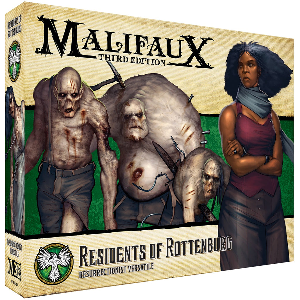 Malifaux: Resurrectionist - Residents of Rottenburg WYR 23226