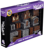 Expansion Pack I: WarLock Tiles - WizKids 4D Settings WZK 16502